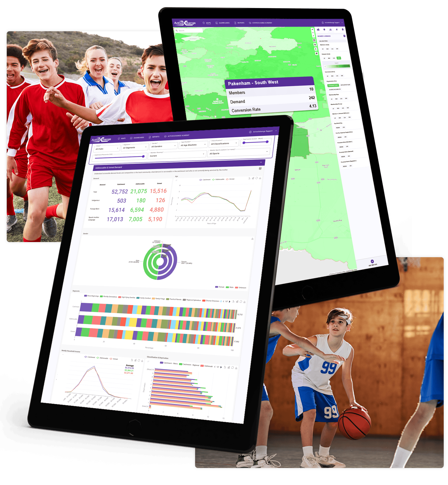 Sports & Programs | Growth and Engagement with Data | ActiveXchange